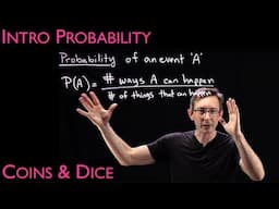 Gentle Introduction to Probability: Counting Coin Flips and Dice