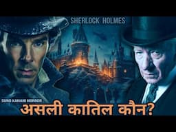 Detective Story- Sherlock Holmes Stories In Hindi| The Adventure Of The Red Widow In Hindi|