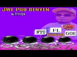 boul direk pou jodya le 7/11/24