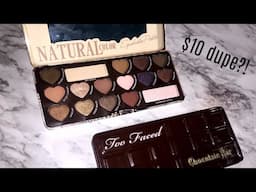 $10 Too Faced Chocolate Bar Dupe - Kennedi Paige Makeup!