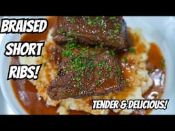 The Secret to Perfectly Tender Short Ribs: Easy Step-by-Step Recipe!