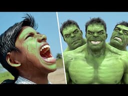 Hollywood Hulk Transformation In Real Life Compilation | #hulkfilm #hulktransformation