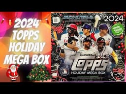 2024 Topps Holiday Mega Box ** 1 Auto or Relic Per Box **