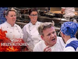 Heather's Rough Start to the Final Service as Paulie Serves Ice Cold Balls | Hell's Kitchen