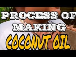 Process of making Nicobarese Coconut oil