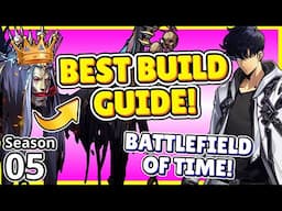 EIBERG BATTLEFIELD OF TIME BEST BUILD GUIDE! [Solo Leveling: Arise]