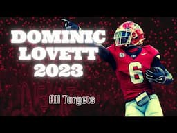 Dominic Lovett 2023 Film - All Targets