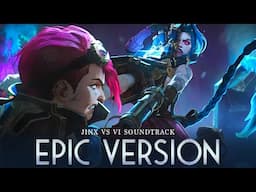 Arcane Season 2 Music - To Ashes and Blood (Jinx vs Vi) | EPIC VERSION (Woodkid Song Soundtrack)