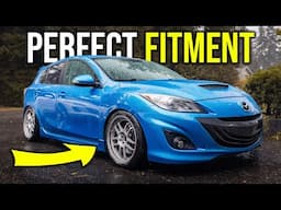 MazdaSpeed 3 NEW WHEELS | Perfect MazdaSpeed 3 Fitment