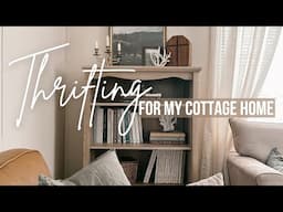 Thrifting for my Cottage Home | Thrift with me Thursday