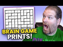 Brain Game Prints Demo - Look Before You Buy!