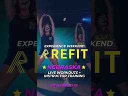 Nebraska! Get ready for an unforgettable #fitness weekend Nov. 21-23. Tix: refitrev.com/nebraska24