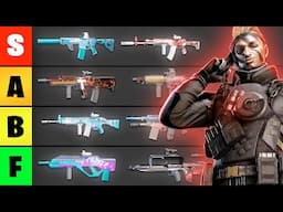 Rainbow Six Siege Assault Rifle Tier List