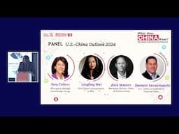 NEXTChina '23 - U.S.-China Outlook 2024 w/ Amy Celico, Rick Waters, Lingling Wei, and mod Demetri S.