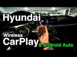 WIRELESS Apple CarPlay & Android Auto for Hyundai Elantra 2020-