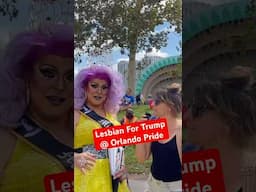 Lesbian For Trump Vs Kamala Drag Queen