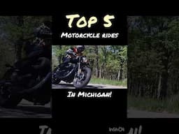 Best Motorcycle Rides in Michigan!