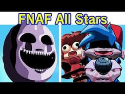 Friday Night Funkin' All Stars but It's VS FNaF Mix | Five Nights At Freddy's (FNF Mod) (GF/BF)