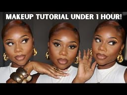 HOW TO: FULL MAKEUP LOOK UNDER 1 HOUR! | SOFT MATTE MAKEUP TUTORIAL | SEPHORA favourites | Chev B.