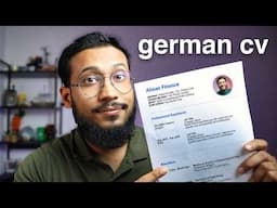 German CV Format That Gets You Hired FAST!