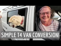 Budget van conversion for a trip to Italy & fitting a window in a Spanish cortijo