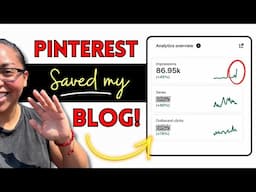 I Increased My Blog Traffic with Pinterest After Google Tanked My Site