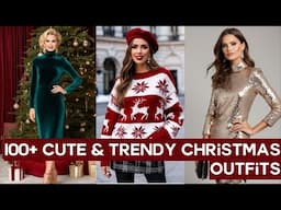 100+ Cute and Trendy Christmas Outfits: Festive Ideas for This Year | Winter Fashion Trends 2025