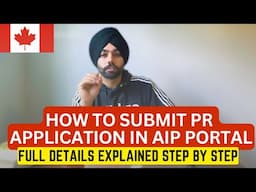 HOW TO APPLY PR APPLICATION IN AIP| ATLANTIC IMMIGRAITON PROGRAM | STEP BY STEP EXPLAINED | CANADA