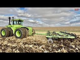 STEIGER digger-disk Working on Fall Tillage