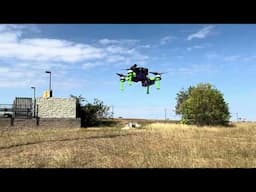 Built by us - FPV Drones Texas - Position hold with LiDAR and GPS.