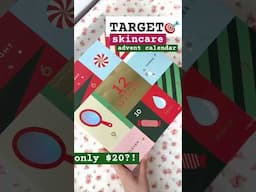 ONLY $20?! 😱what’s in the TARGET skincare #adventcalendar 🧖🏻‍♀️🎄#christmas #giftideas