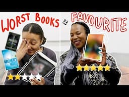 WORST BOOKS OF 2024 😬 📚 + Our BEST Books of the year…so far!! 📖