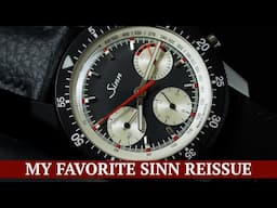 This Sinn chronograph reissue has 200m of water resistance! - Sinn 103 St Ty Hd