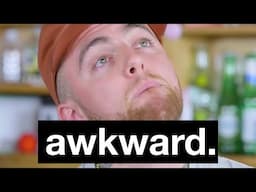 Mac Miller's Tiny Desk, but it's awkward