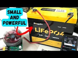 Test and Review the NEW BougeRV 12V 100Ah Group 24 LiFePO4 Battery