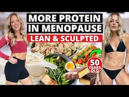 SNEAKY ways to get more protein in menopause, and why this is essential!