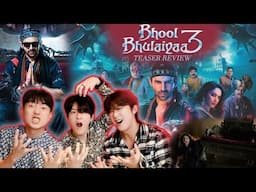 Koreans React to Bhool Bhulaiyaa 3!!!!!!!!!!!!!!!!!! | Kartik Aaryan, Vidya Balan, Triptii Dimri