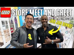 I did a Meet&Greet with JAR JAR BINKS (Ahmed Best) @ Bricks and Minifigs Pasadena!