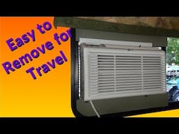 How To Install a Window AC Unit In a Travel Trailer