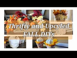 Thrifty and Upcyled FALL Decor DIYS - The Last Thing Thrifted