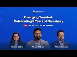 🔴LIVE: Emerging Trends & Celebrating 5 Years of Niveshaay