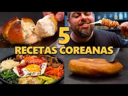 5 RECETAS COREANAS alucinantes para hacer en casa