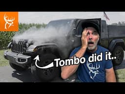 WE BROKE A VETERAN'S JEEP | Buck Commander Pranks