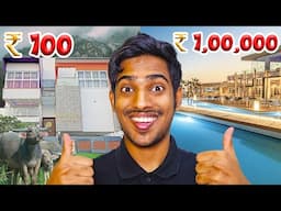 ₹100 vs ₹100000 Resort