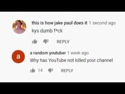 the WORST comment section on YouTube...