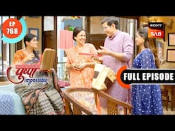 Filling Pushpa’s Shoes | Pushpa Impossible | Ep 768 | Full Episode | 19 Nov 2024