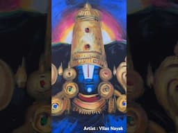 Sri Venkatesha - live art work!