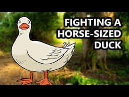 Would you Rather Fight a Horse-sized Duck or 100 Duck-sized Horses in D&D 5e?