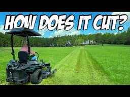 We Put The BEST Mower Blades On The NEWEST Zero Turn On The Market | Yakta YXR 710