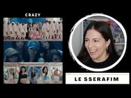 LE SSERAFIM (르세라핌) 'CRAZY' OFFICIAL MV REACTION